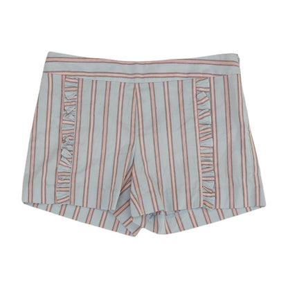 Blue Striped Chino Shorts