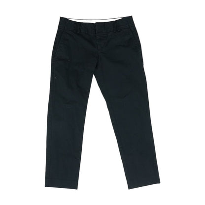 Black Solid Chino Pants