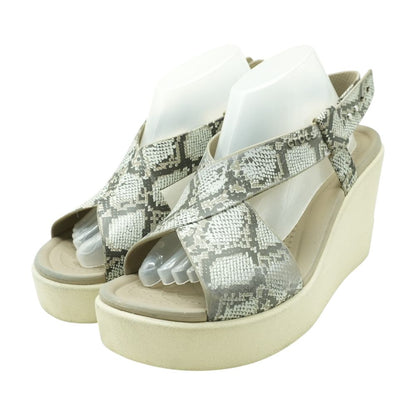Gray Wedge Heels