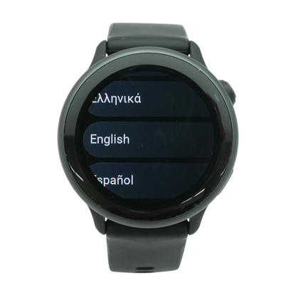 40mm VivoActive 6 Black Smartwatch Black Band S/M