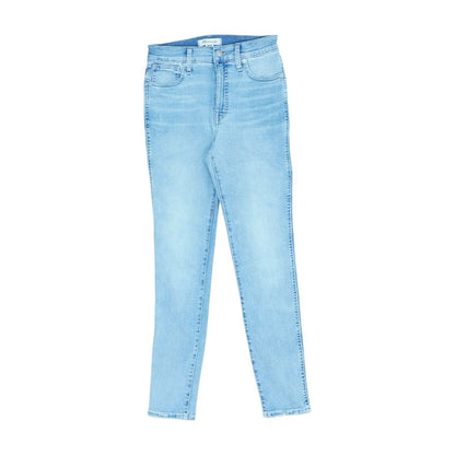 Blue High Rise Skinny Leg Jeans
