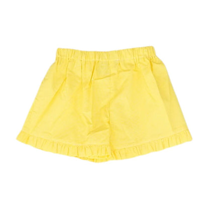 Yellow Polka Dot Chino Shorts