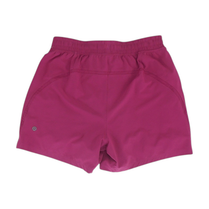 Pink Solid Active Shorts
