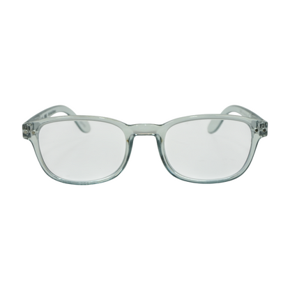 Clear LMSBC237_15 Oval Reading Glasses