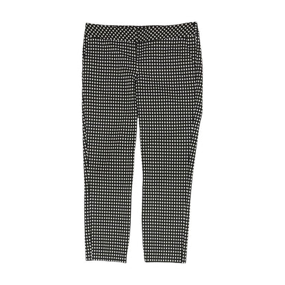 Black Geometric Pants