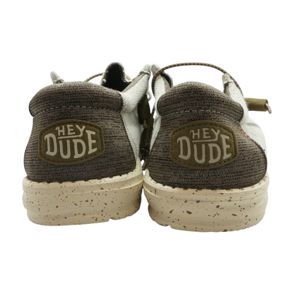 Brown Lace-Up Casual Shoes