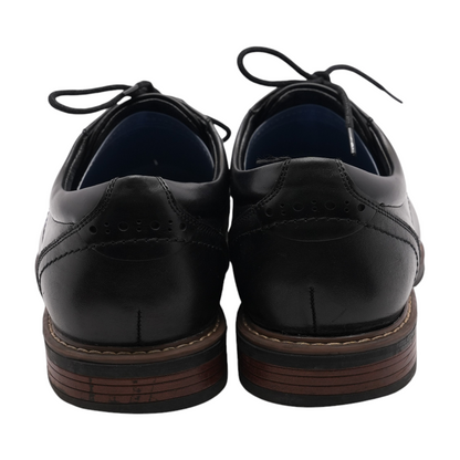 Black Lace-Up Dress Shoes