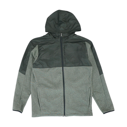 Green Solid Active Jacket