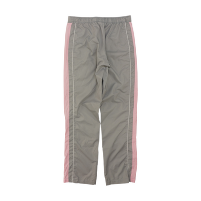 Gray Color Block Regular Pants