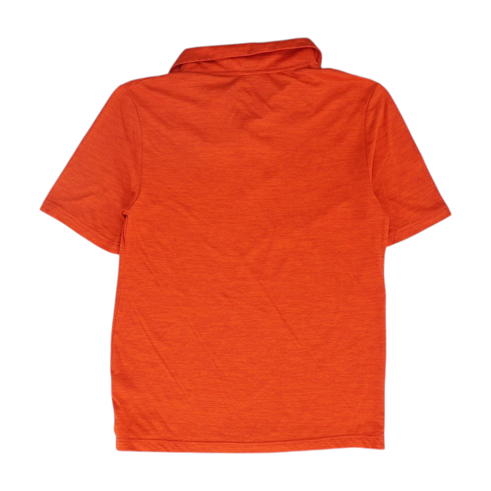 Red Kansas City Chiefs Solid Short Sleeve Polo