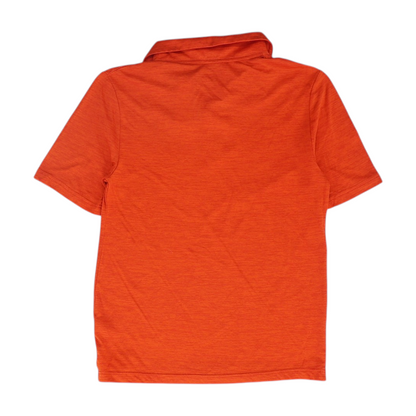 Red Kansas City Chiefs Solid Short Sleeve Polo