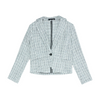 Amanda & Chelsea White Print Blazer – Image 1