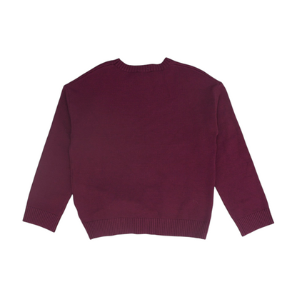 Maroon Pullover Sweater
