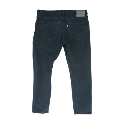 512 Black Tapered Jeans