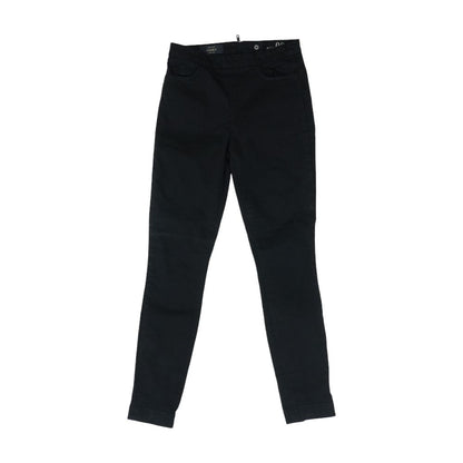Black Solid Jeans