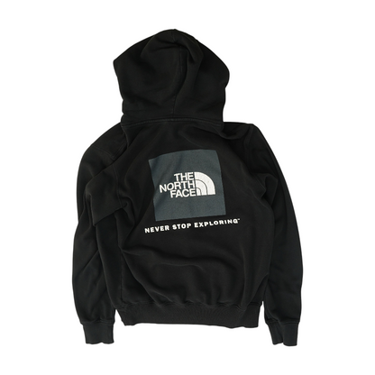 Black Solid Hoodie Pullover