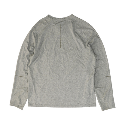 Gray Solid Active T-Shirt