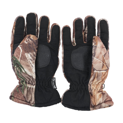 Green 100% Polyester Gloves