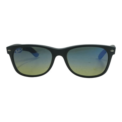 Black New Wayfarer Oval Sunglasses