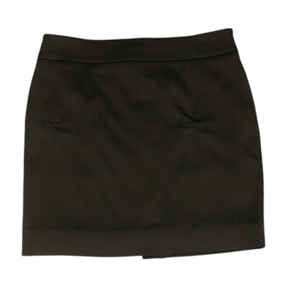 Black Solid Mini Skirt
