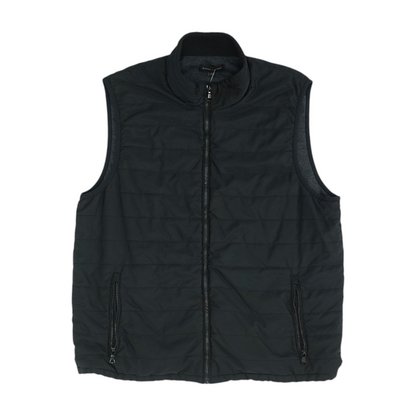 Black Solid Vest