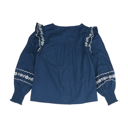 Navy Blouse