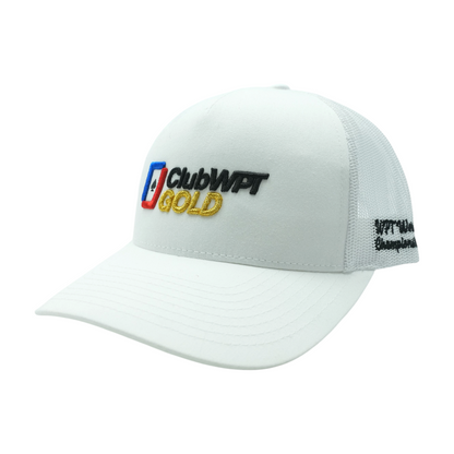 White ClubBPT Gold Ballcap Hat