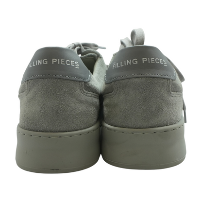 Gray Low-Top Athletic Shoes