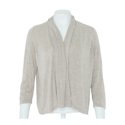 Beige Cardigan Sweater
