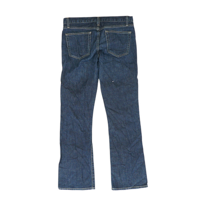 Blue Bootcut Jeans