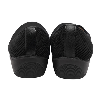 Black Slip-On Flats