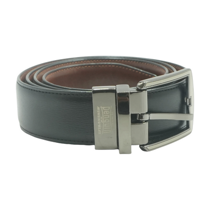 Black Faux Leather Belt