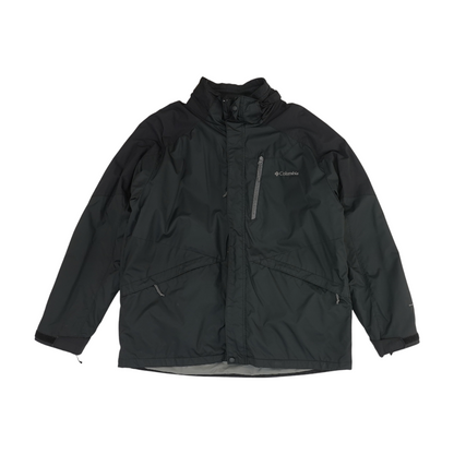 Vintage Black Solid Jacket