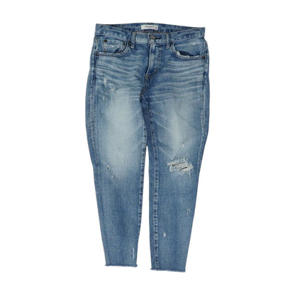 Blue Mid Rise Jeans