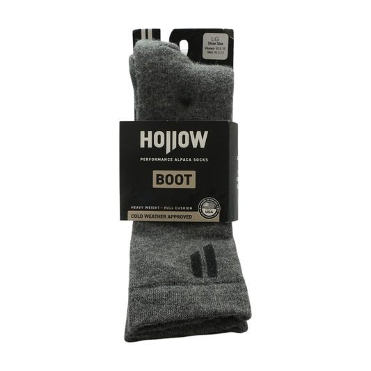 Gray Solid Socks