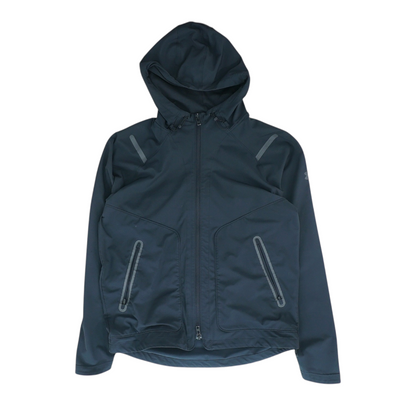 Black Solid Active Jacket