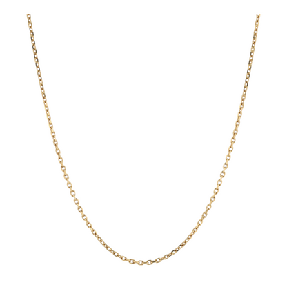 18K Yellow Gold Chain Necklace – Image 1
