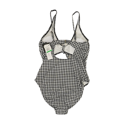 Black Check One-Piece