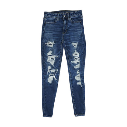 Blue High Rise Jeans