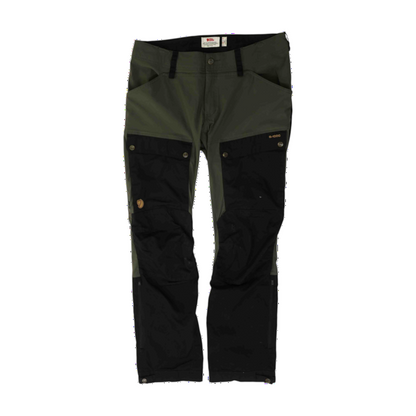 Gray Color Block Regular Pants