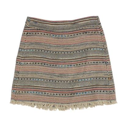 Multi Striped Mini Skirt