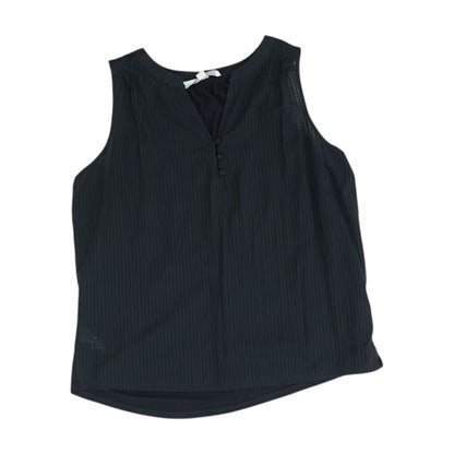 Black Striped Button Down