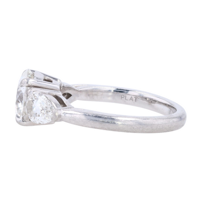 2 1/10 ctw Platinum Diamond Engagement Ring
