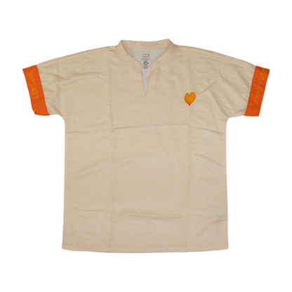 Beige Print T-Shirt