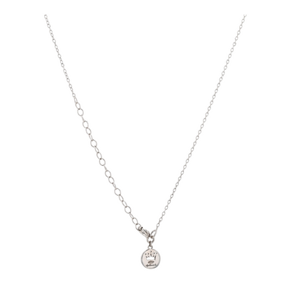 Sterling Silver Black Diamond Pendant Necklace