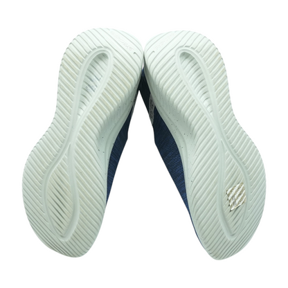 Navy Low-Top Athletic Shoes