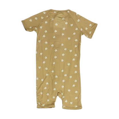 Khaki Print One-Piece