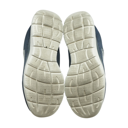 Navy Low-Top Athletic Shoes