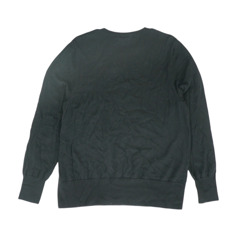 Universal Standard Black Solid Pullover Sweater – Image 2