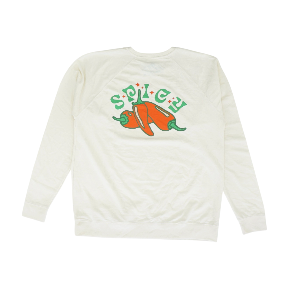 Beige Plus Size Graphic Sweatshirt Pullover